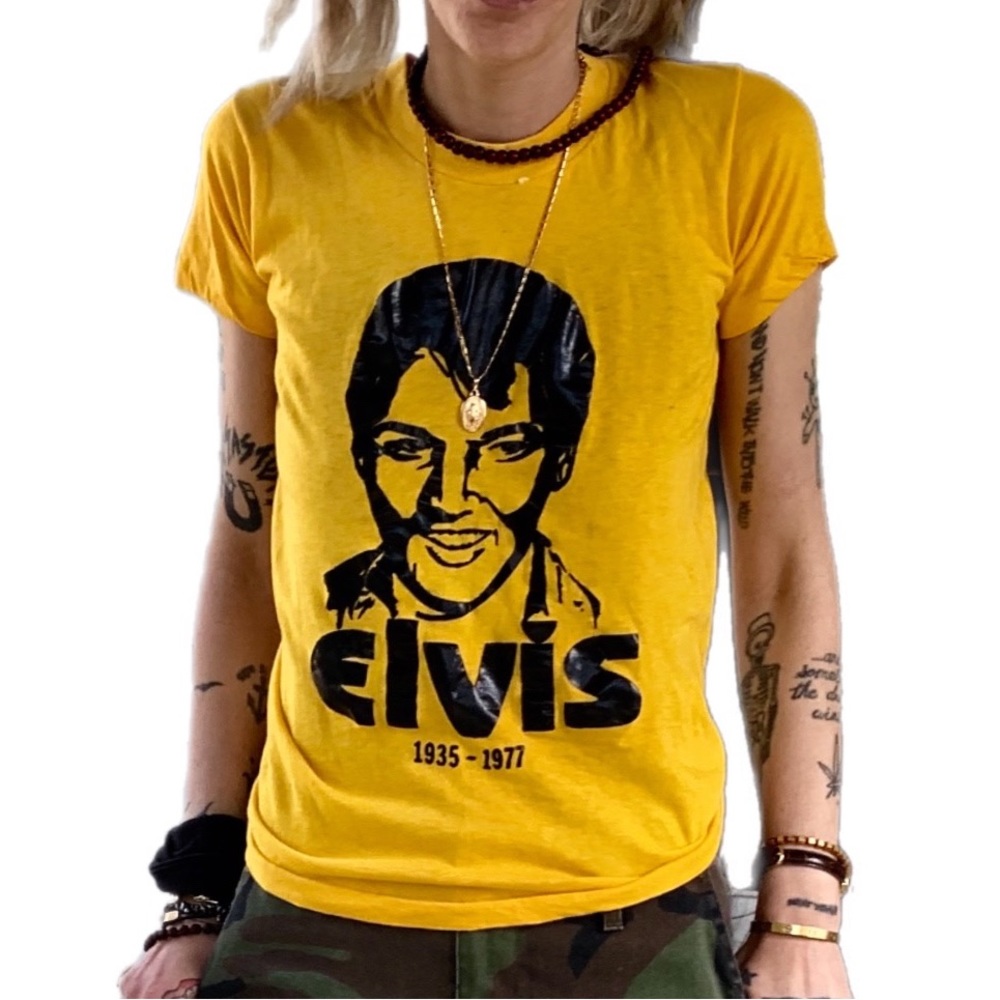 Rare authentic vintage Elvis tee shirt xs